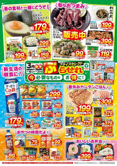 3月後半ぷらせれ