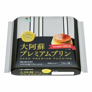 らくのうマザーズ 大阿蘇プレミアムプリン 4個組