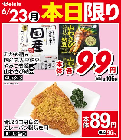 6/23限りのお買い得!