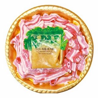 レモン塩ジャンで食べる豚バラ焼肉