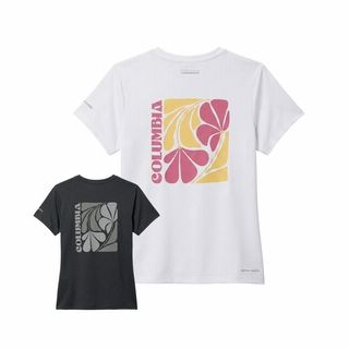 レディス パーソンズポイントバックグラフィックTシャツ
