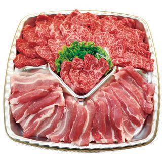 国産 焼肉セット2点盛り 400g