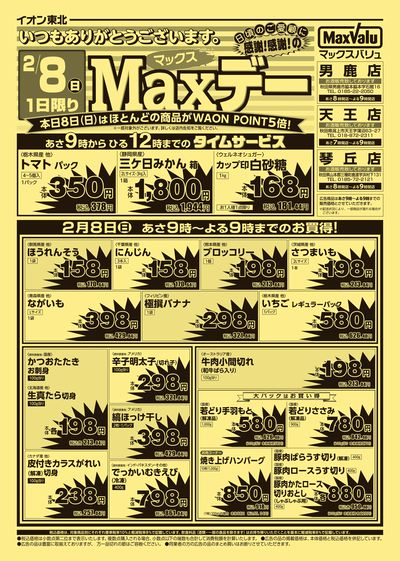 Maxデー オモテ