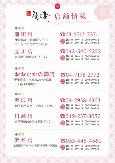店舗情報