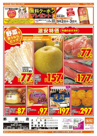 9/2週中チラシ(オモテ)