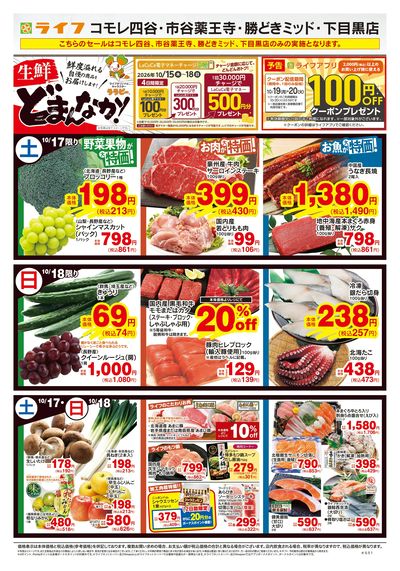 10/17号 生鮮どまんなか!