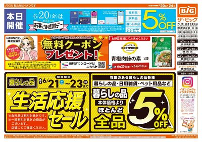 6月20日号週末チラシ(おもて)