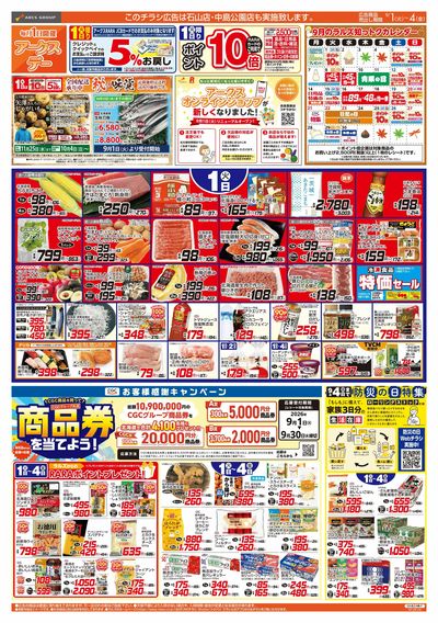 9/1-4  アークスデー