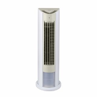 冷風扇 スリム リモコン付 ホワイトベージュ FCR-D409(WC)