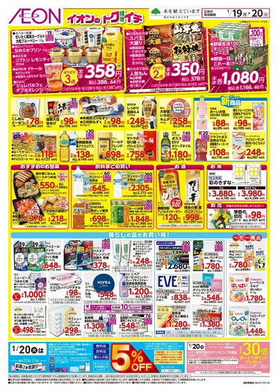 1/19号 イオンのトクイチ:裏面