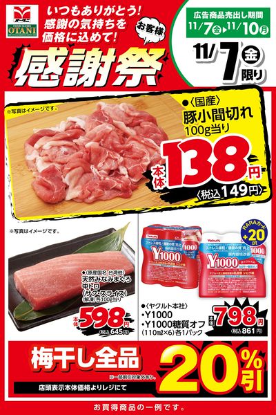 本日の日替商品はこちら!