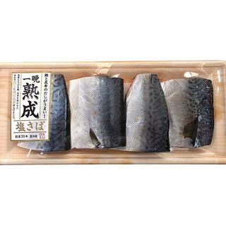 フクシン 鰹と昆布のWだし仕込み塩さば 4切入