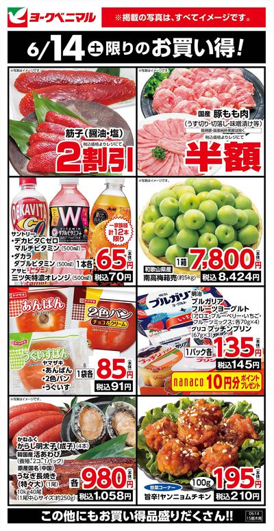 6/14限りのお買い得!