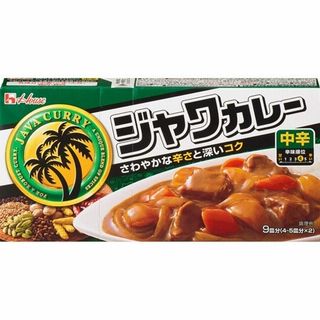 ハウス ジャワカレー中辛 185g