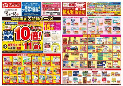 ポイント10倍チラシ オモテ