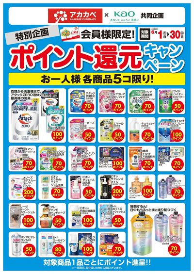 花王ポイント還元キャンペーン