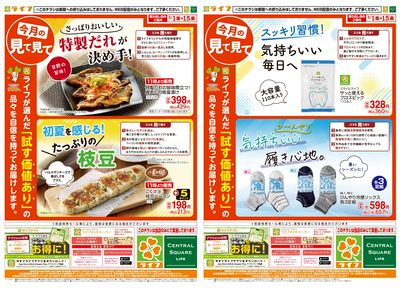 今月の見て見て