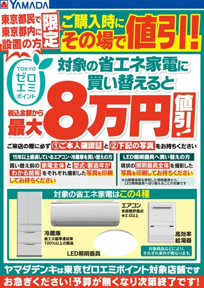 東京ゼロエミポイントのお知らせ