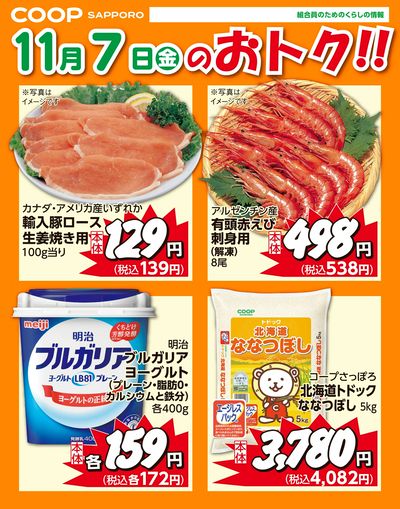 11月7日お買得品
