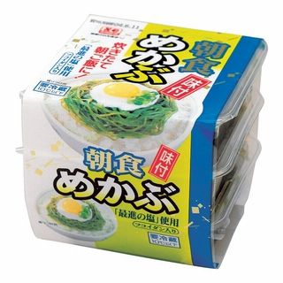 中川食品 朝食めかぶ 3個組