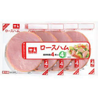 ロースハム4連 34g×4パック