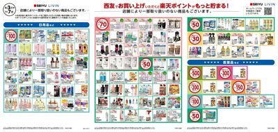 6月楽天ポイントチラシ:ウラ