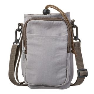 スマホが入るボトルカバー モカ 幅14.5cm 高さ21.5cm