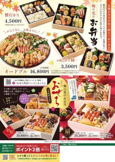 おせちチラシ裏