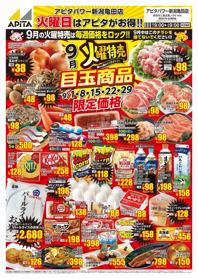 9月1日(火) ~9月29日(火)