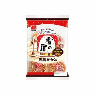 雪の宿黒糖みるく味 20枚