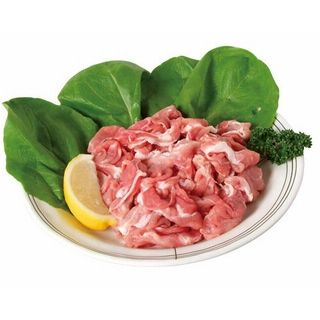 カナダ産またはアメリカ産豚肉切り落し(モモ)