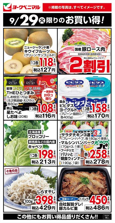 9/29限りのお買い得!