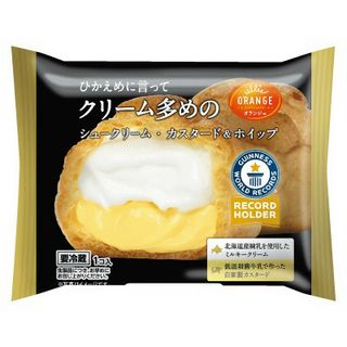 ひかえめに言ってクリーム多めのシュークリーム(カスタード&ホイップ)