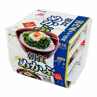 中川食品 国産朝食味付めかぶ 3個組