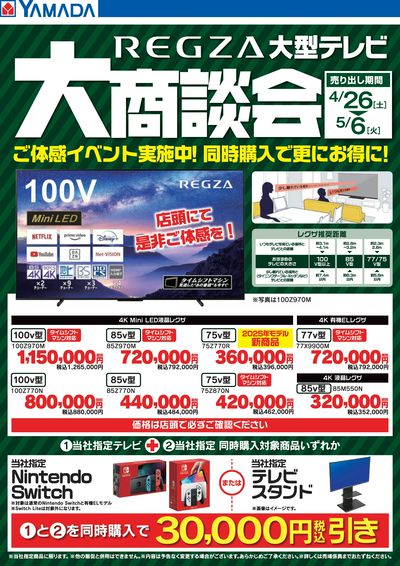 REGZA 大型テレビ大商談会