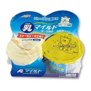 乳マイルドヨーグルトプレーン加糖(4P)