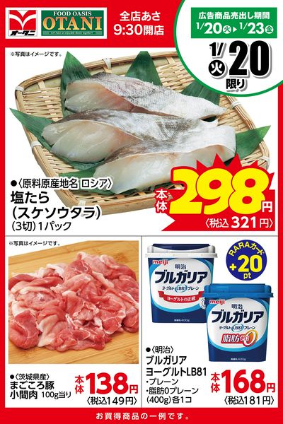 本日の日替わり商品はこちら!