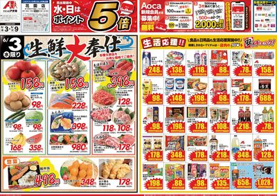 6月3日開始チラシ:表