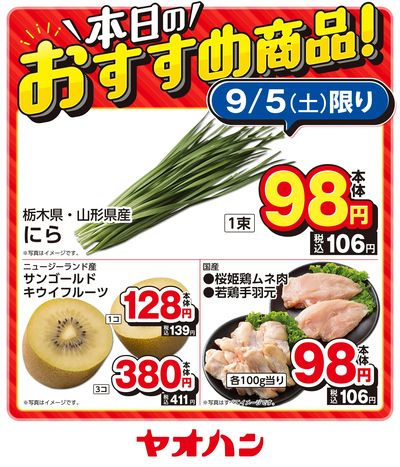 本日のおすすめ商品!