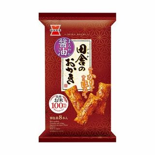 田舎のおかき醤油 8本