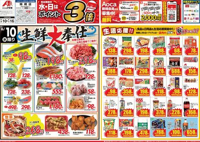 6月10日開始チラシ:表