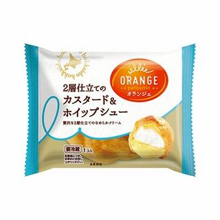 2層仕立てのカスタード&ホイップシュー