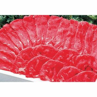 黒毛和牛モモうす切 100g当り