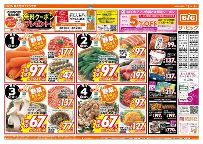 週末のお買い物はザ・ビッグで!