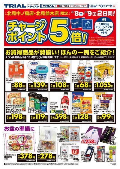 スーパーセンタートライアル 北見並木店_裏