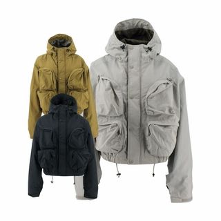 ユニセックス シールドナイロン フィッシングジャケット