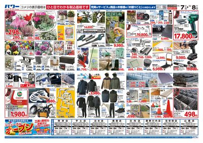 コメリパワー 11/7号 酉の市 ウラ