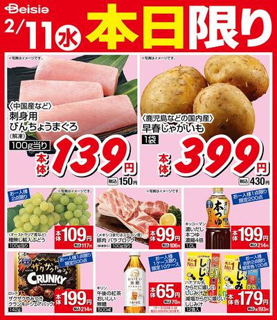2/11限りのお買い得!
