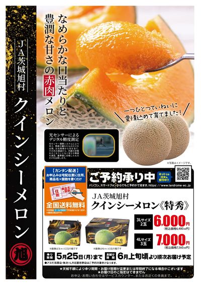 5月クインシーメロン