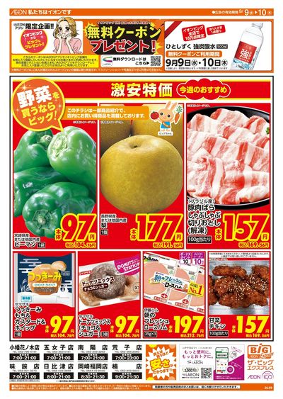 9/9週中チラシ(オモテ)